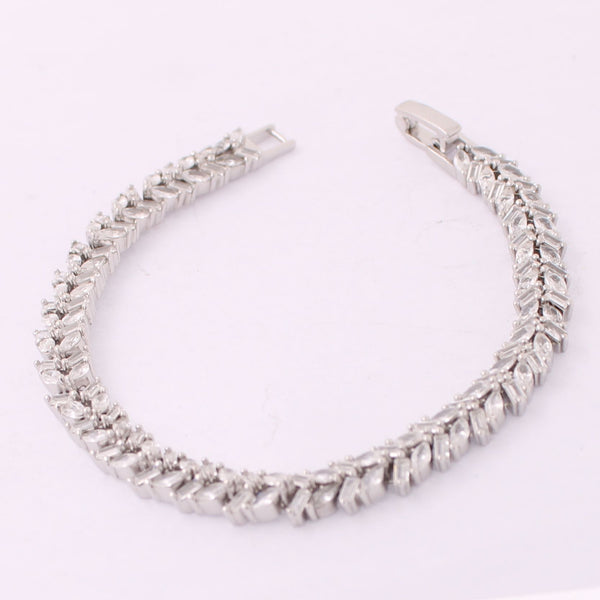 Pulsera con Rodio 17 cm + 4 cm extension / Rodizado