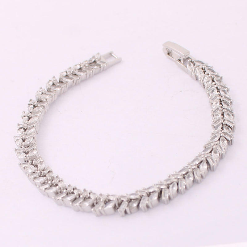 Pulsera con Rodio 17 cm + 4 cm extension / Rodizado