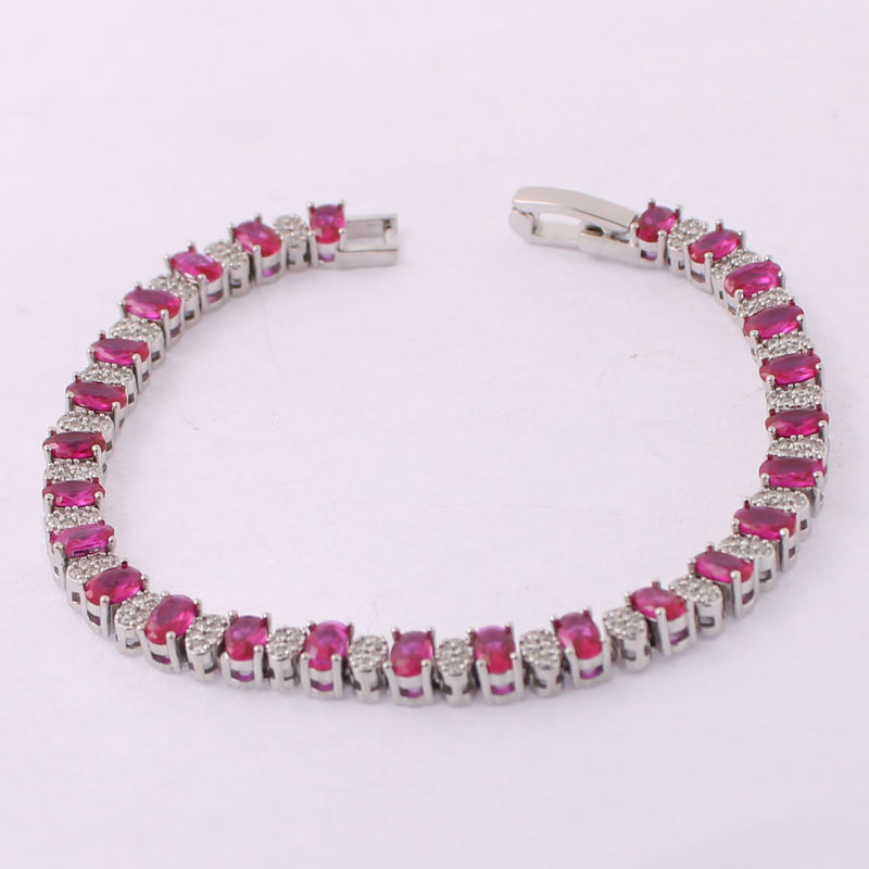 Pulsera con Rodio 17 cm + 4 cm extension / Rodizado