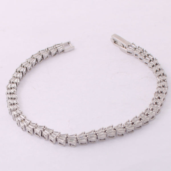 Pulsera con Rodio 17 cm + 4 cm extension / Rodizado