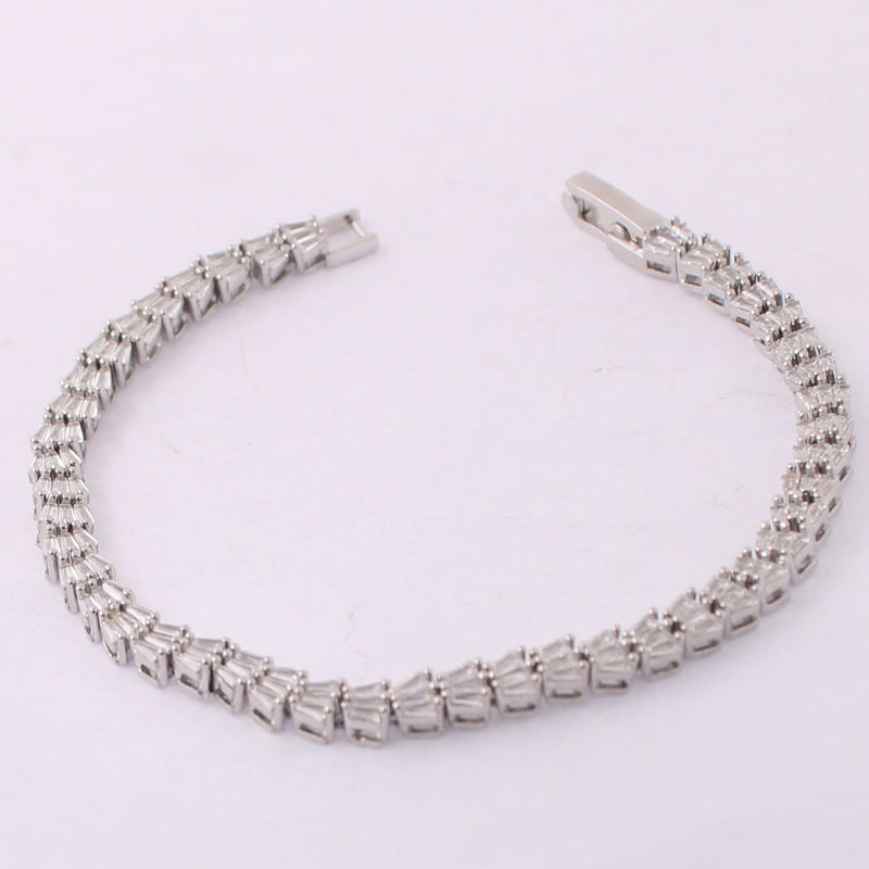 Pulsera con Rodio 17 cm + 4 cm extension / Rodizado