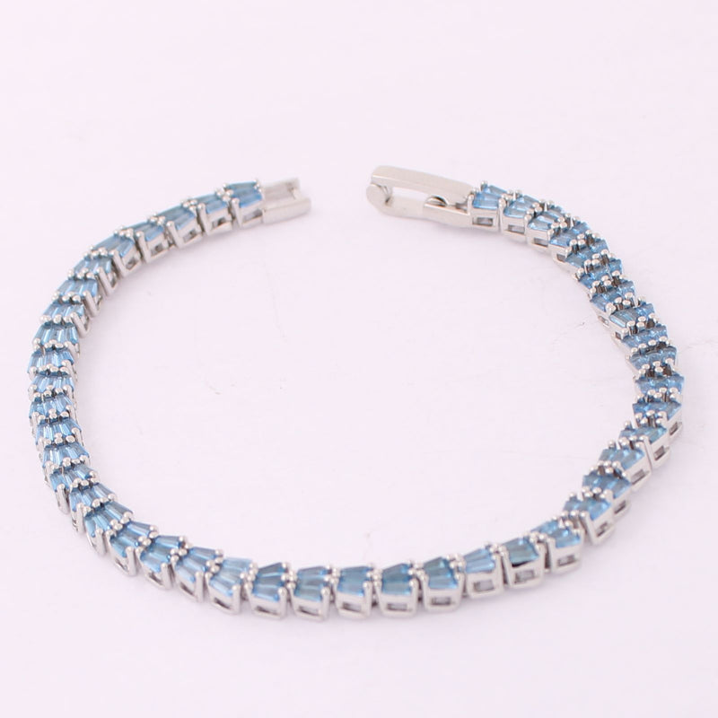 Pulsera con Rodio 17 cm + 4 cm extension / Rodizado