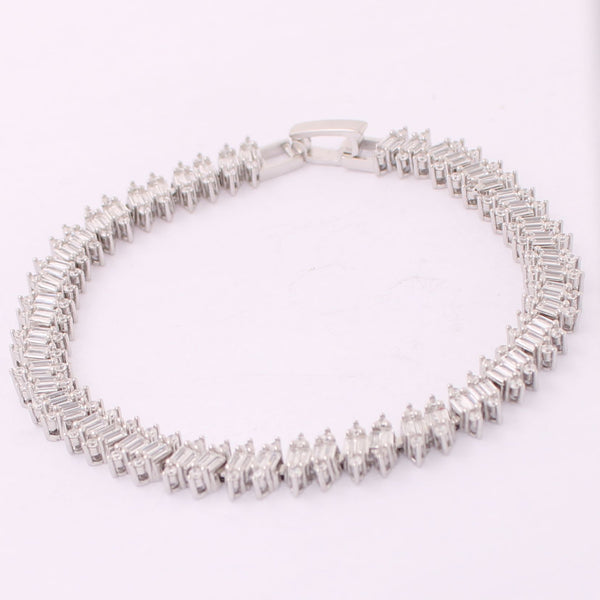 Pulsera con Rodio 17 cm + 4 cm extension / Rodizado