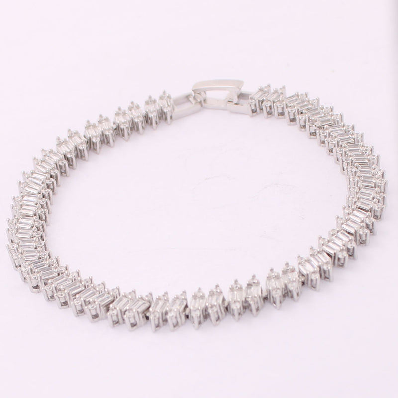 Pulsera con Rodio 17 cm + 4 cm extension / Rodizado