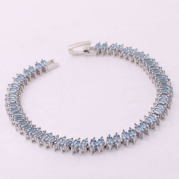 Pulsera con Rodio 17 cm + 4 cm extension / Rodizado