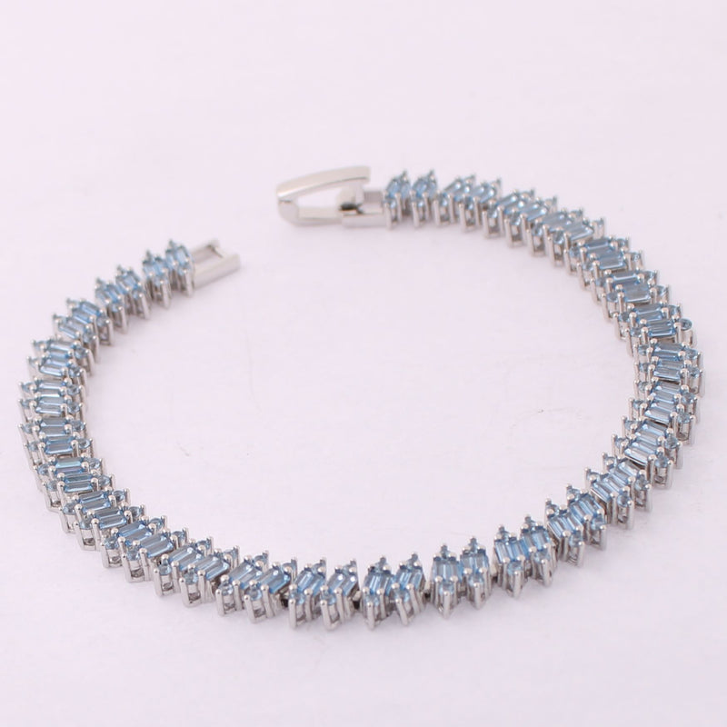 Pulsera con Rodio 17 cm + 4 cm extension / Rodizado