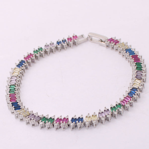 Pulsera con Rodio 17 cm + 4 cm extension / Rodizado
