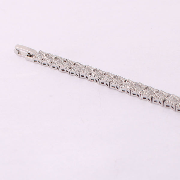 Pulsera con Rodio 17 cm + 4 cm extension / Rodizado