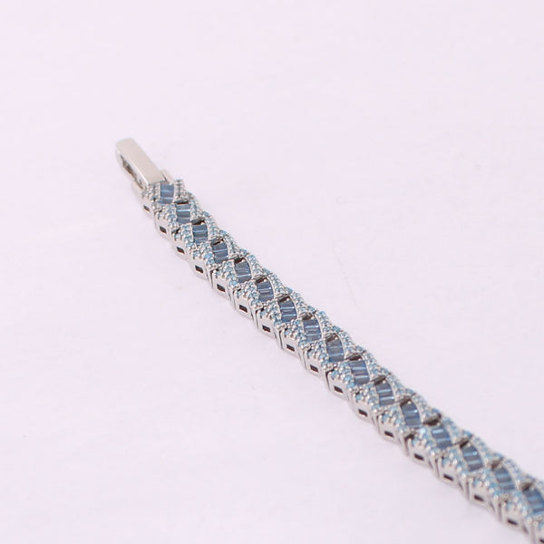 Pulsera con Rodio 17 cm + 4 cm extension / Rodizado