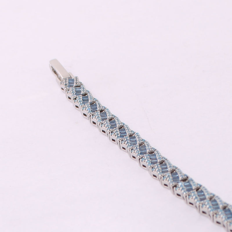 Pulsera con Rodio 17 cm + 4 cm extension / Rodizado
