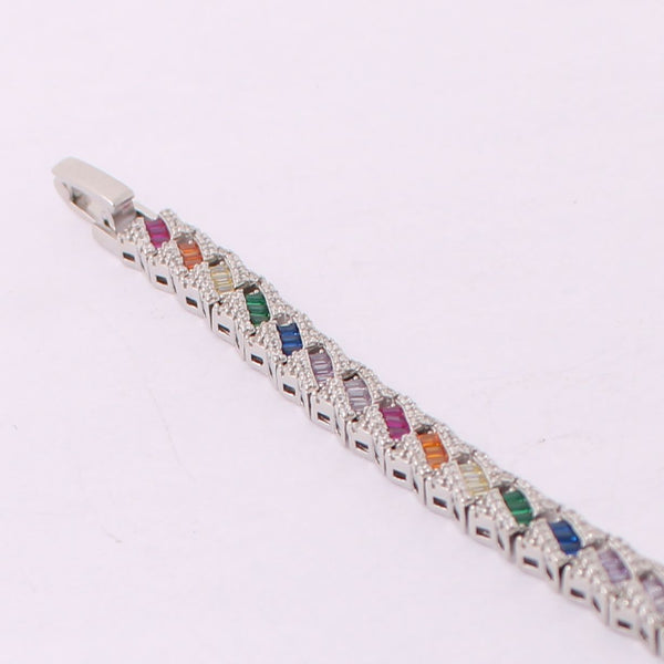 Pulsera con Rodio 17 cm + 4 cm extension / Rodizado