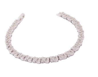 Pulsera SIN RODIO 17 cm + 4 cm extension / Rodizado