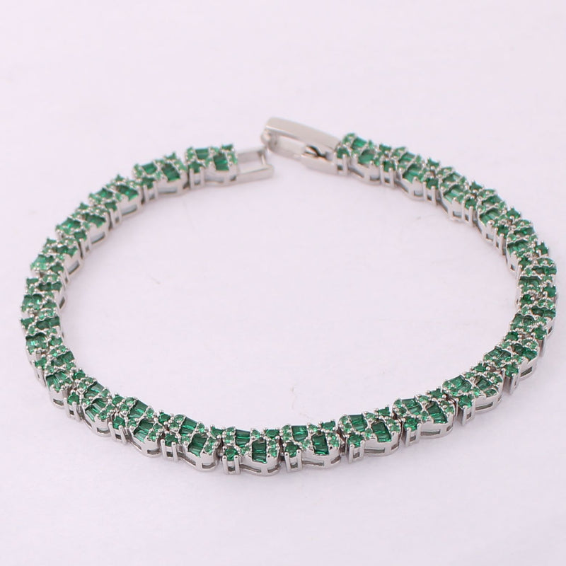 Pulsera con Rodio 17 cm + 4 cm extension / Rodizado