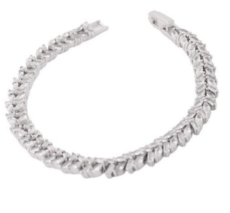 Pulsera SIN RODIO 17 cm + 4 cm extension / Rodizado