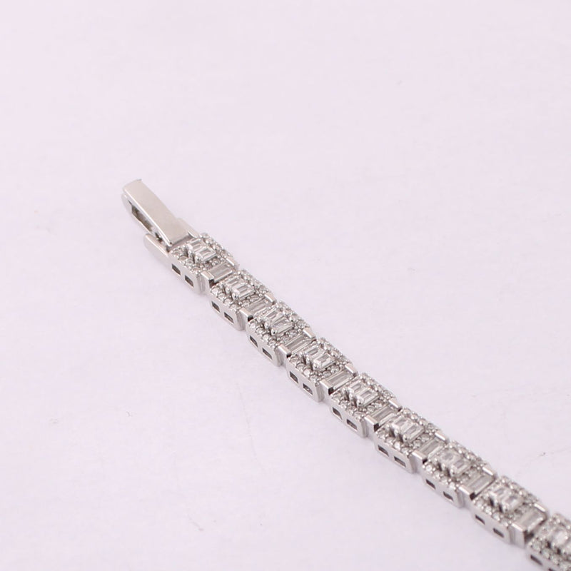 Pulsera con Rodio 17 cm + 4 cm extension / Rodizado