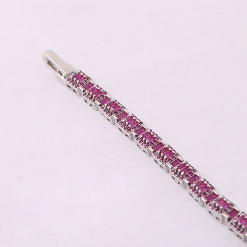 Pulsera con Rodio 17 cm + 4 cm extension / Rodizado