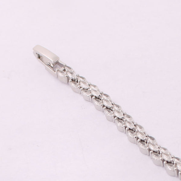 Pulsera con Rodio 17 cm + 4 cm extension / Rodizado