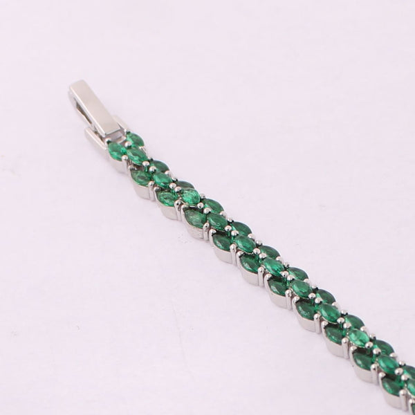 Pulsera con Rodio 17 cm + 4 cm extension / Rodizado