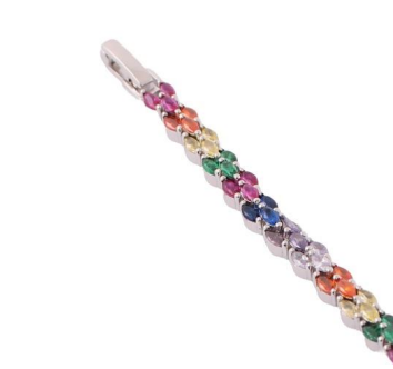 Pulsera SIN RODIO 17 cm + 4 cm extension / Rodizado