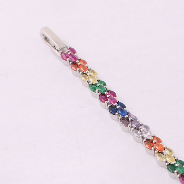 Pulsera con Rodio 17 cm + 4 cm extension / Rodizado
