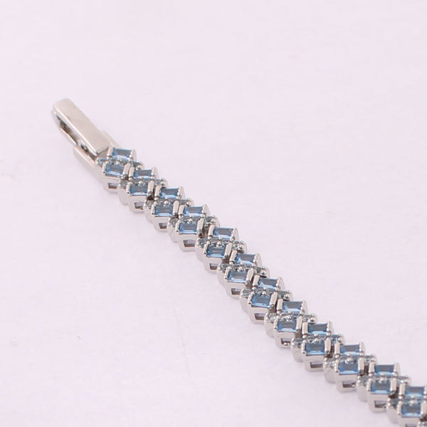 Pulsera con Rodio 17 cm + 4 cm extension / Rodizado