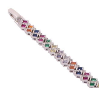 Pulsera SIN RODIO 17 cm + 4 cm extension / Rodizado
