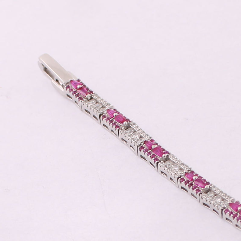 Pulsera con Rodio 17 cm + 4 cm extension / Rodizado