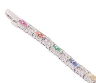Pulsera SIN RODIO 17 cm + 4 cm extension / Rodizado