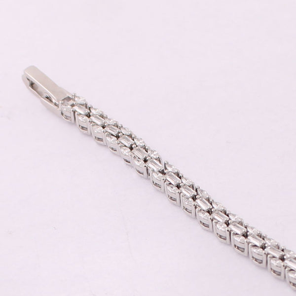 Pulsera con Rodio 17 cm + 4 cm extension / Rodizado