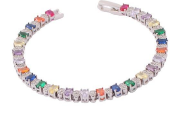 Pulsera SIN RODIO 17 cm + 4 cm extension / Rodizado