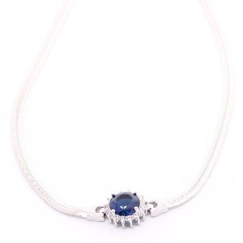 Pulsera de Circonia 40cm + 5 cm extension / Rodizado