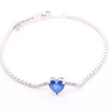 Pulsera de Circonia 17 cm + 4 cm extension / Rodizado