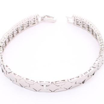 Pulsera de Circonia 17 cm + 4 cm extension / Rodizado
