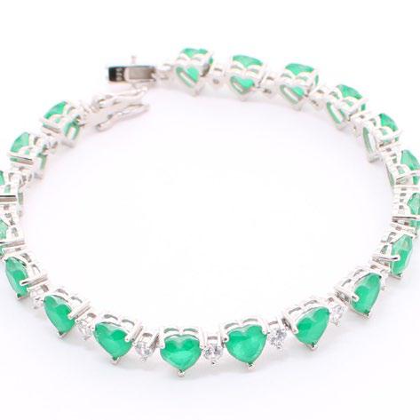 Pulsera de Circonia 17 cm + 4 cm extension / Rodizado