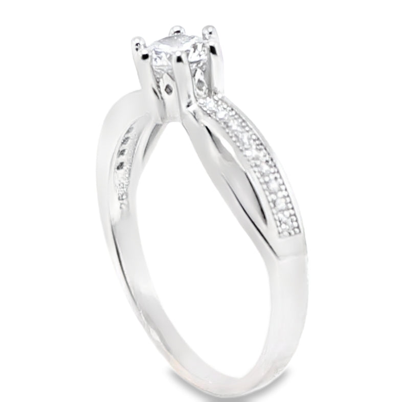 ANILLO CIRCONIA 1124- 108  2.8 GR