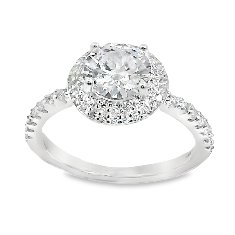Anillo Solitario de Circonia