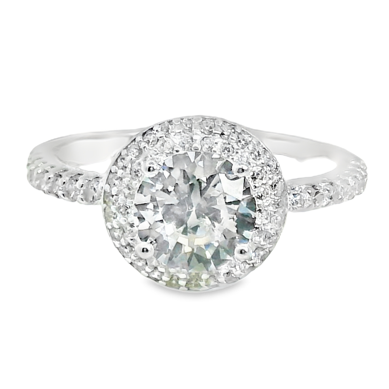 Anillo Solitario de Circonia