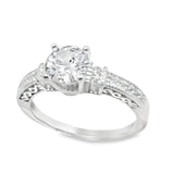 ANILLO SOLITARIO 1124- 54  3.6 GR