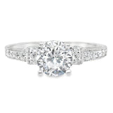ANILLO SOLITARIO 1124- 54  3.6 GR