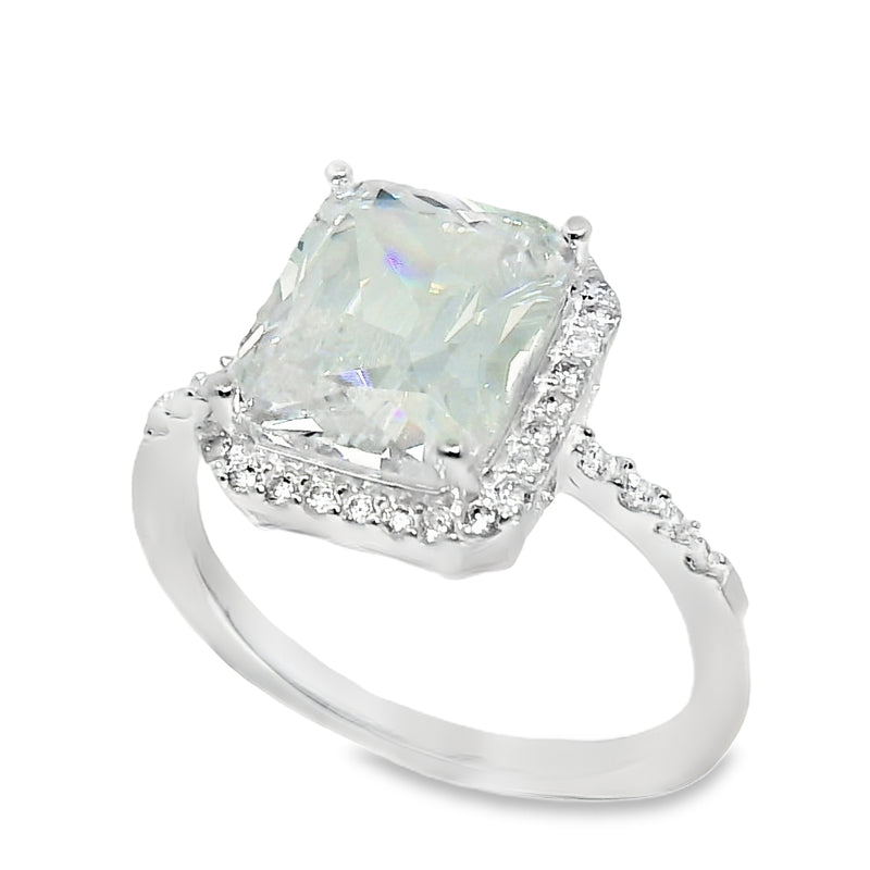 Anillo Solitario de Circonia