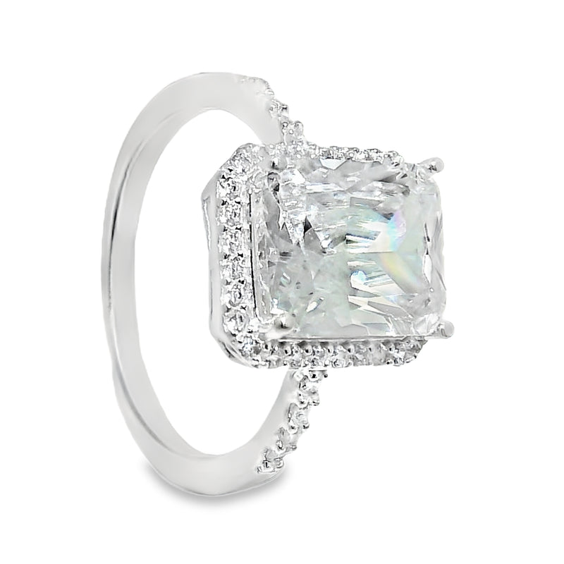 Anillo Solitario de Circonia