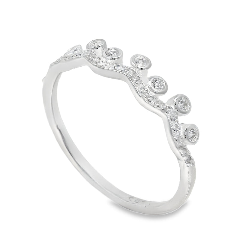 ANILLO DE CIRCONIA 1129- 39  1.6 GR