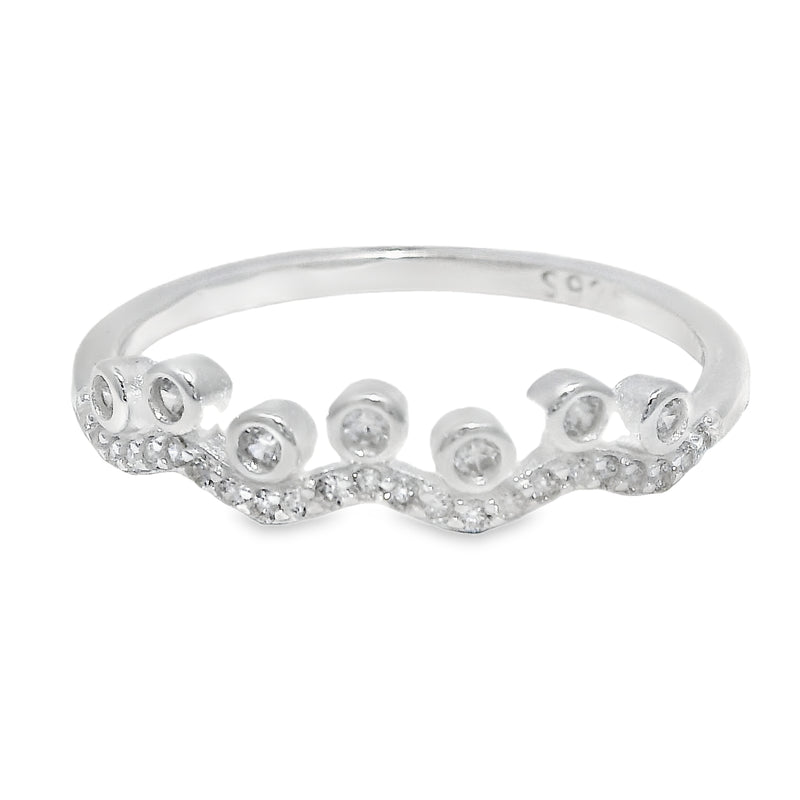 ANILLO DE CIRCONIA 1129- 39  1.6 GR