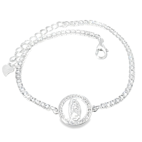 Pulsera Virgen Maria 17-21 cm 4.6 GR