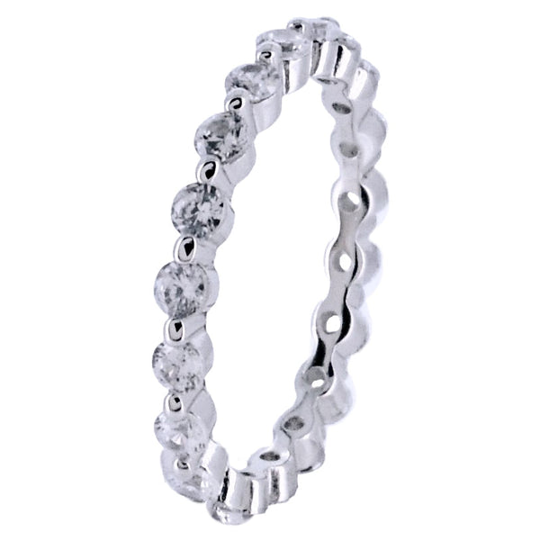 Anillo De Plata Con Circonia