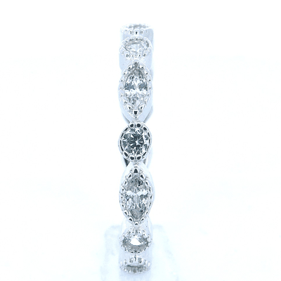 Anillo De Plata Con Circonia