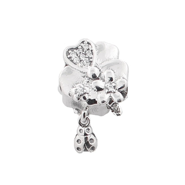 Dije Para Pulsera de Flor
