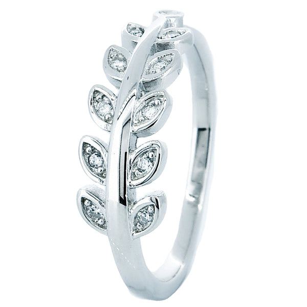 Anillo De Plata Con Circonia