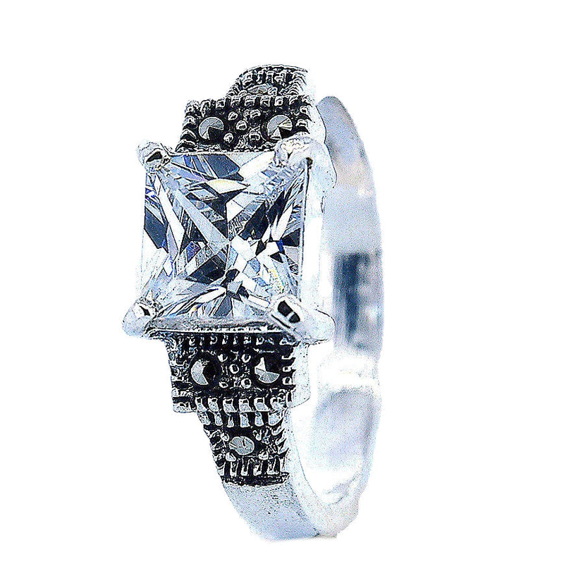 Anillo De Plata Marquesita