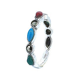 Anillo de Marquesita de Colores